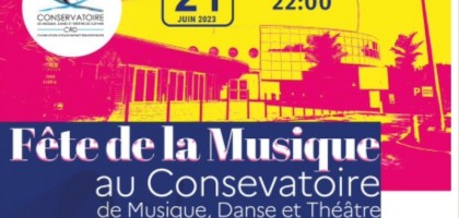 Fête de la Musique 2023 au Consevatoire de Musique, Danse et Théâtre de Guyane