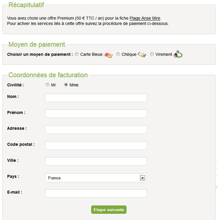 Soyez présent sur les fiches de vos concurrents